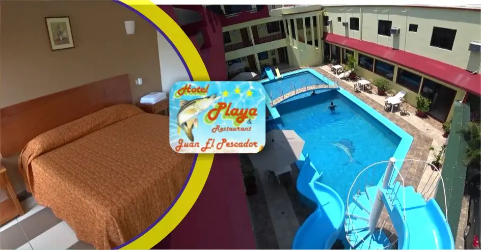 Hotel Playa en Tecolutla con alberca y habitaciones