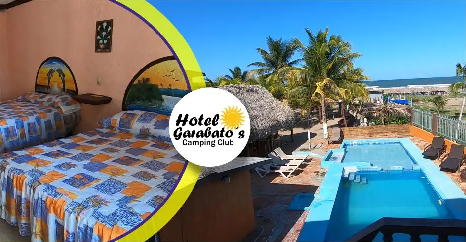 hermosa vista de Hotel Garabatos en Tecolutla